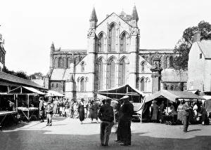 Hexham Prints: Hexham Market Day early 1900s