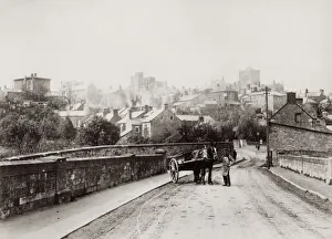 Hexham from the North East, Northumerland