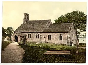 Heysham Prints: Heysham Church, Morecambe, England