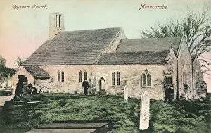 Heysham Prints: Heysham Church, Morecambe, Lancashire