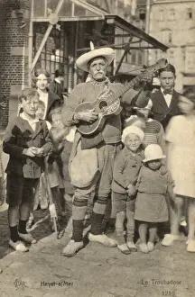 Wandering Prints: Heyst sur Mer, Belgium - A Troubadour