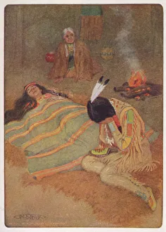 Grimm's Fairy Tales Collection: Hiawatha / Minnehaha Dies