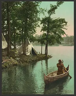 Arrival Prints: Hiawathas arrival