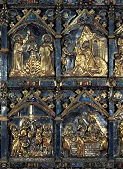 High altar. Cathedral of Saint Mary of Girona. Gothic. Made