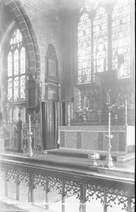 High Altar of Chesterfield Parish Church