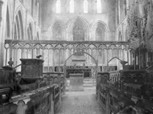 High Altar and screen, St Davids Cathedral, South Wales