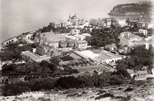 High angle view of Monte Carlo, Monaco