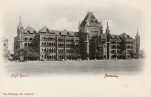 Images Dated 21st October 2016: High Court building, Bombay, India