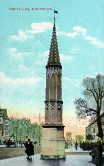 Owen Prints: The High Cross, Tottenham, North London