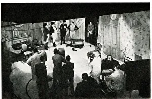 Coates Collection: High definition television, scene from new opera, Mr Pickwick