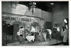 Spotlight Prints: High definition television, a Spanish scene enacted in one of the Baird Experimental