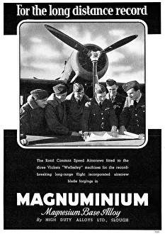 High Duty Alloys : HDA : Hiduminium - Magnuminium