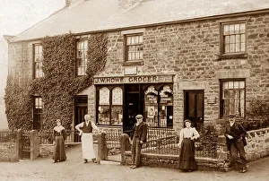 Grocers Prints: High Etherley Grocer's Shop early 1900s