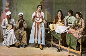Harem Prints: High level Dancers - Egyptian Harem - Almeh