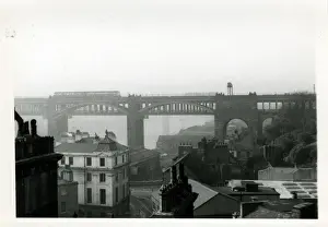 Upon Prints: High Level Road and Rail Bridge, Newcastle-Upon-Tyne