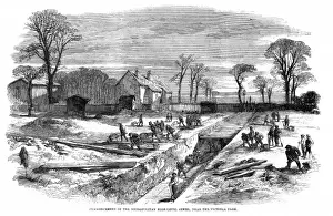 Drainage Prints: High Level Sewer Built
