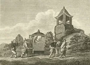 Rank Collection: High-ranking person in sedan chair, China