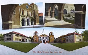 Images Dated 25th July 2017: High School, San Jose, Santa Clara, California, USA