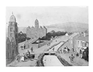 Belfast Prints: High Street, Belfast in the 17th Century