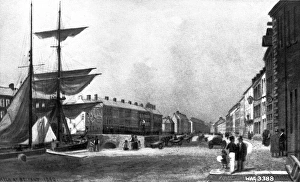 1840s Collection: High Street, Belfast in the 1840s