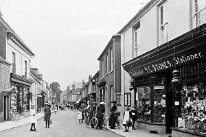 Bishops Prints: High Street, Bishops Waltham early 1900's