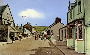 Aberystwyth Prints: High Street, Borth, Ceredigion