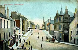 Murray Prints: High Street, Burntisland, Fifeshire
