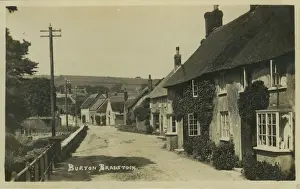 High Street, Burton Bradstock, Bridport, Dorset, England. Date: 1920s