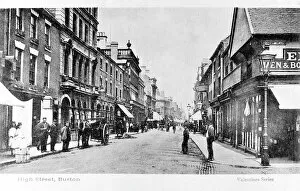 Cobblestones Collection: High Street, Burton upon Trent, Staffordshire
