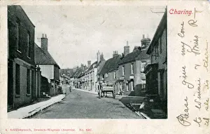 Charing Prints: The High Street, Charing, Kent