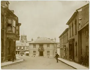 Octagonal Prints: High Street, Colyton, Devon