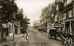 Tunbridge Prints: High Street, Crowborough, Sussex