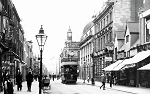 Doncaster Prints: High Street, Doncaster early 1900's