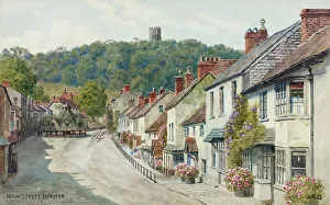 High Street, Dunster, Exmoor, Somerset