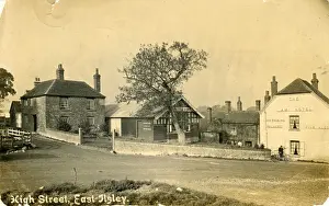 Newbury Prints: High Street, East Isley, Newbury, England