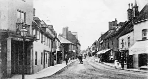Blinds Prints: High Street, Fordingbridge, New Forest, Hampshire