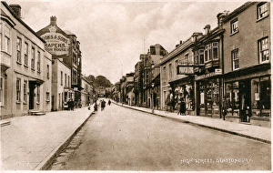 High Street, Glastonbury, Somerset