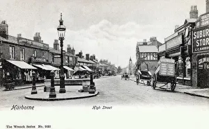 High Street, Harborne, south-west Birmingham