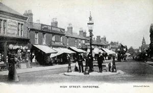 High Street, Harborne, south-west Birmingham