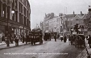 Images Dated 24th March 2017: High Street Kensington - looking west