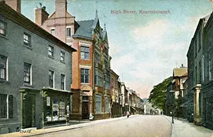 Knaresborough Prints: High Street, Knaresborough, Yorkshire