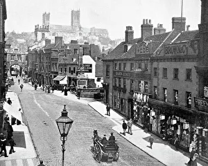High Street Lincoln Victorian period