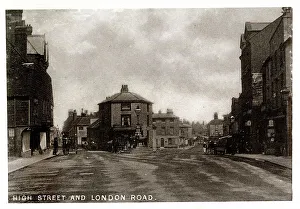 Sevenoaks Prints: High Street and London Road, Sevenoaks, Kent