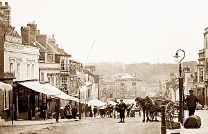 Lymington Prints: High Street, Lymington early 1900's
