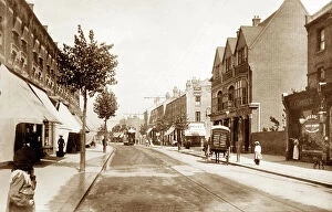 Manor Collection: High Street, Manor Park early 1900's