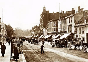 High Street, Newmarket early 1900's