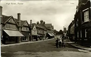 Harrow Prints: High Street, Pinner, London