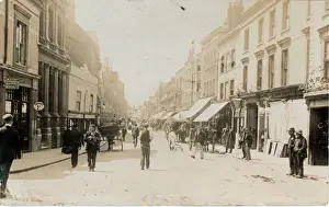 Romford Prints: High Street, Romford Havering, London, England. Date: 1907