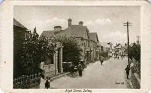 Selsey Prints: High Street, Selsey, Sussex
