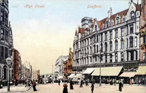 Overhead Prints: High Street, Sheffield